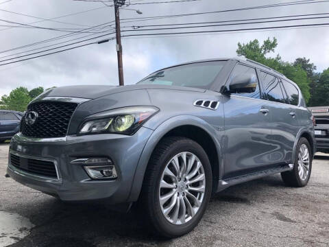 2016 Infiniti QX80 for sale at Car Online in Roswell GA