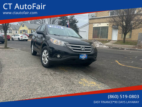 2013 Honda CR-V for sale at CT AutoFair in West Hartford CT