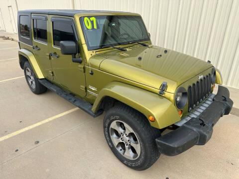 2007 Jeep Wrangler Unlimited for sale at Lauer Auto in Clearwater KS