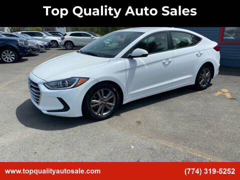 2017 Hyundai Elantra for sale at Top Quality Auto Sales in Westport MA