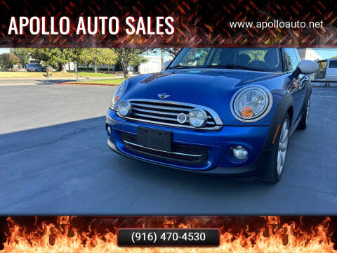 2012 MINI Cooper Hardtop for sale at APOLLO AUTO SALES in Sacramento CA