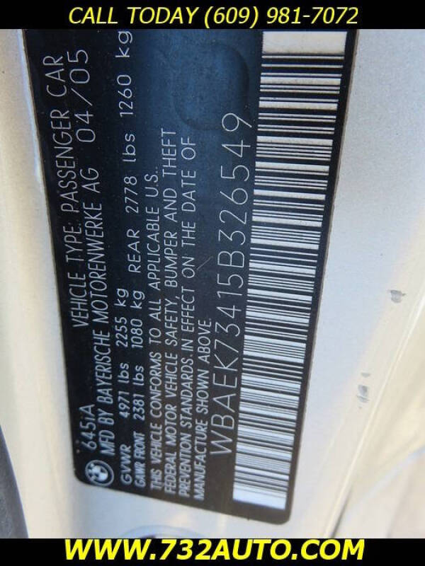 2005 BMW 6 Series 645Ci