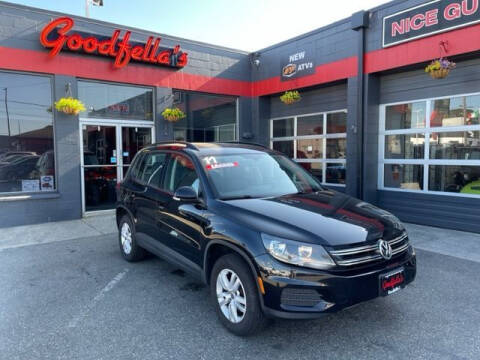2017 Volkswagen Tiguan for sale at Goodfella's  Motor Company in Tacoma WA
