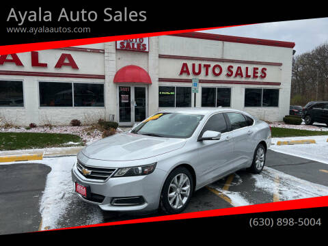2016 Chevrolet Impala for sale at Ayala Auto Sales in Aurora IL