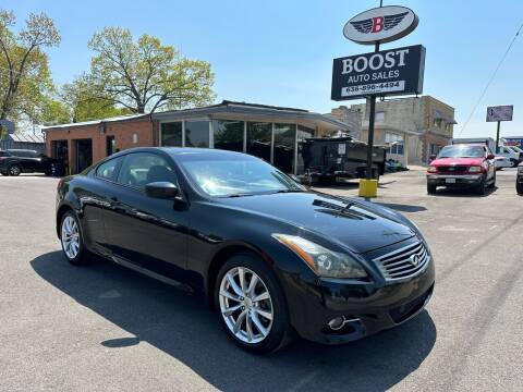 2012 Infiniti G37 Coupe for sale at BOOST AUTO SALES in Saint Louis MO