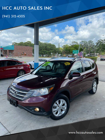 2014 Honda CR-V for sale at HCC AUTO SALES INC in Sarasota FL