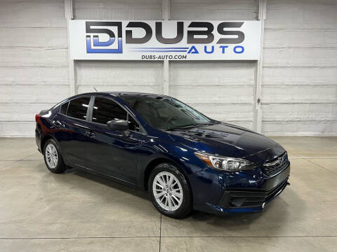 2020 Subaru Impreza for sale at DUBS AUTO LLC in Clearfield UT