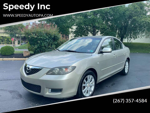 2007 Mazda MAZDA3 for sale at WhetStone Motors in Bensalem PA