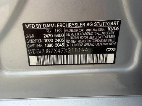 2007 Mercedes-Benz E-Class E 350 4MATIC