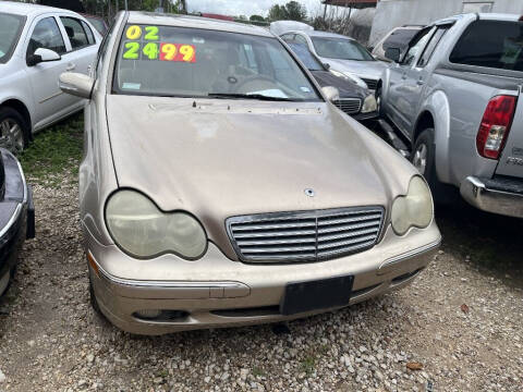 2002 Mercedes-Benz C-Class for sale at SCOTT HARRISON MOTOR CO in Houston TX