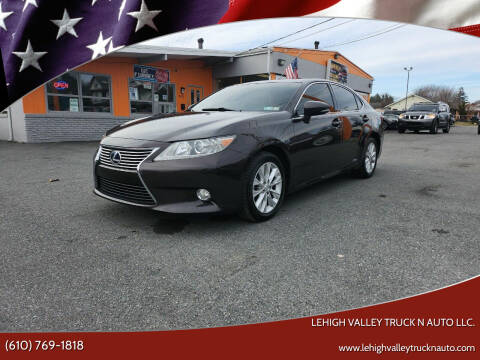 2013 Lexus ES 300h for sale at Lehigh Valley Truck n Auto LLC. in Schnecksville PA