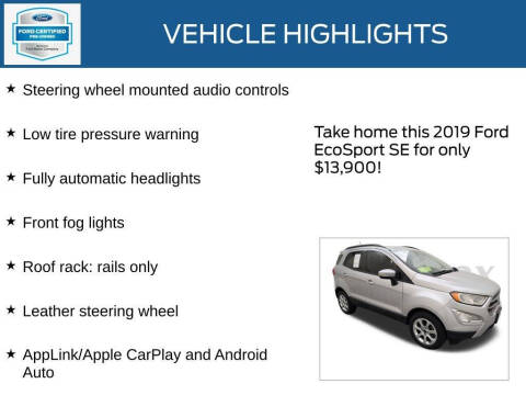 2019 Ford EcoSport SE