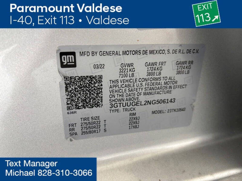 2022 GMC Sierra 1500