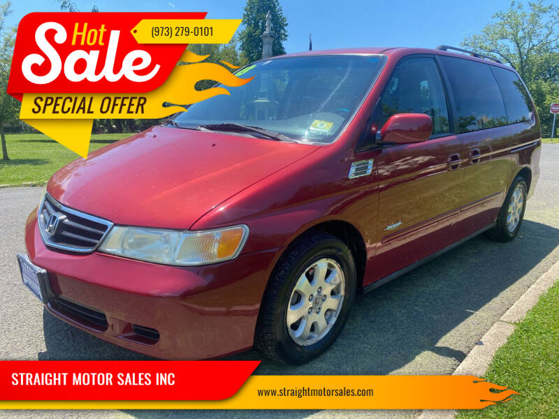 2003 Honda Odyssey for sale at STRAIGHT MOTOR SALES INC in Paterson NJ