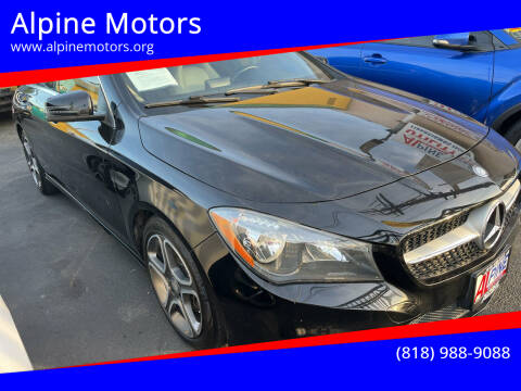 2014 Mercedes-Benz CLA for sale at Alpine Motors in Van Nuys CA