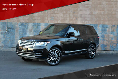 2013 Land Rover Range Rover for sale at Four Seasons Motor Group in Swampscott MA