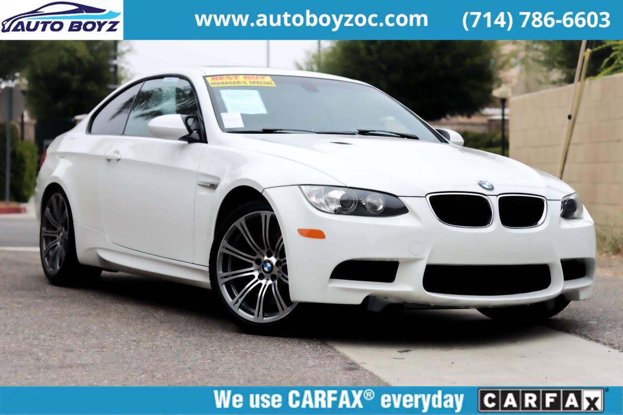 2011 BMW M3 for sale at Auto Boyz in Garden Grove, CA