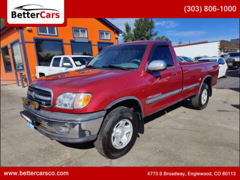 2000 Toyota Tundra for sale at Better Cars in Englewood CO