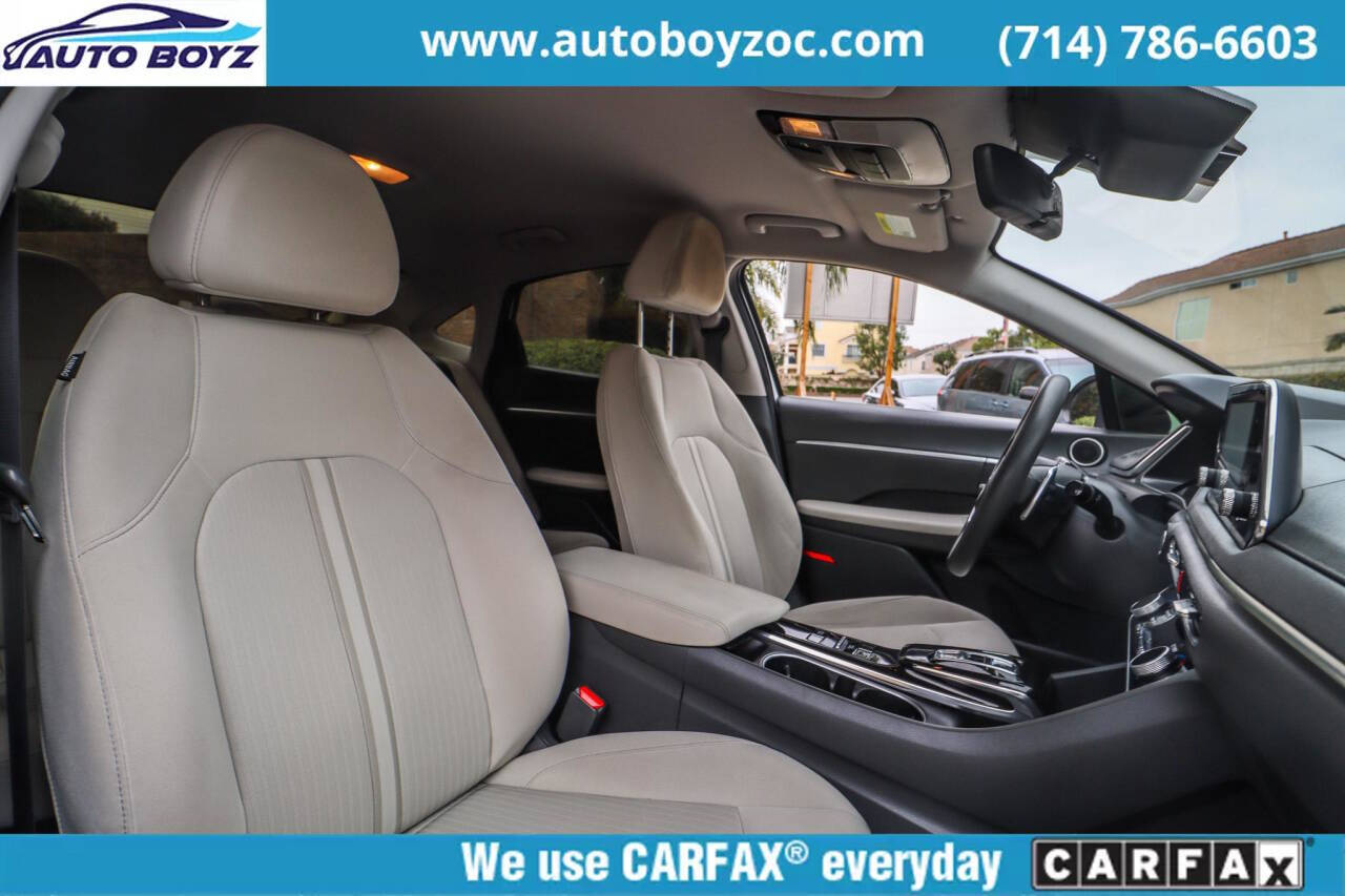 2021 Hyundai SONATA Hybrid for sale at Auto Boyz in Garden Grove, CA