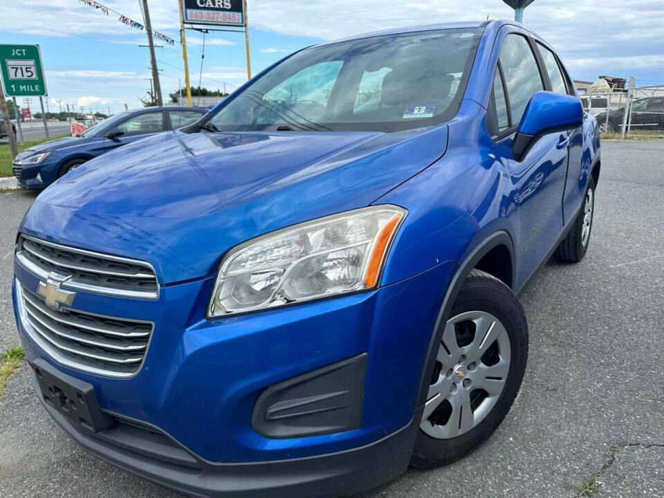 2016 Chevrolet Trax for sale at MD MOTORCARS in Aberdeen, MD