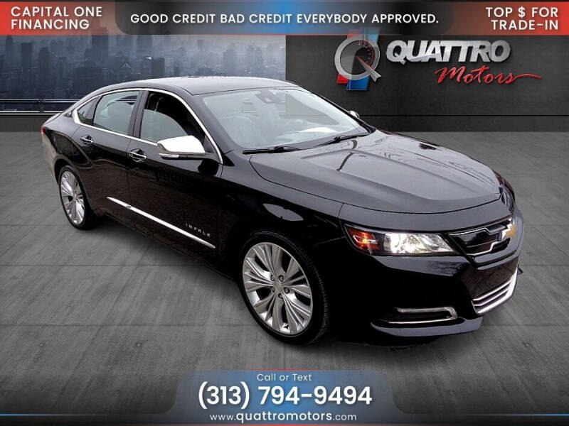 2017 Chevrolet Impala for sale at Quattro Motors in Redford MI