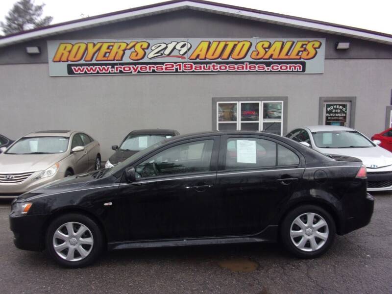 2013 Mitsubishi Lancer for sale at ROYERS 219 AUTO SALES in Dubois PA