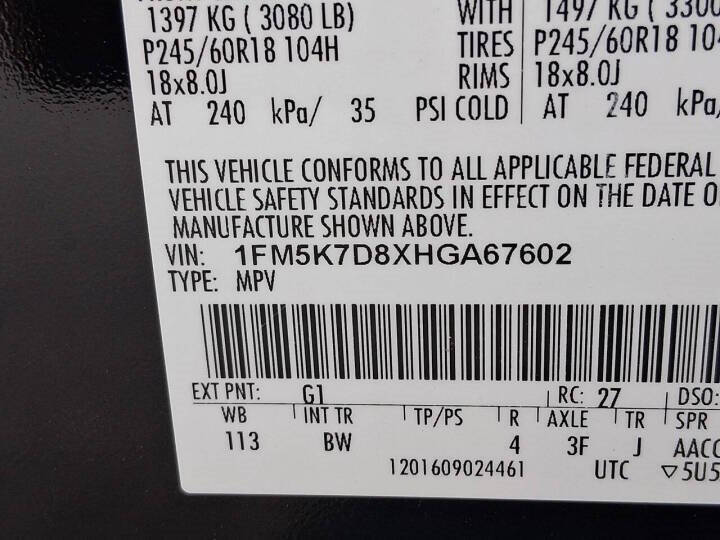 2017 Ford Explorer XLT
