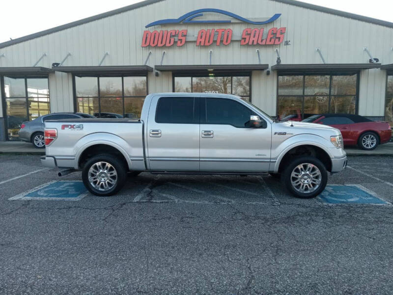 2014 Ford F-150 for sale at DOUG'S AUTO SALES INC in Pleasant View TN