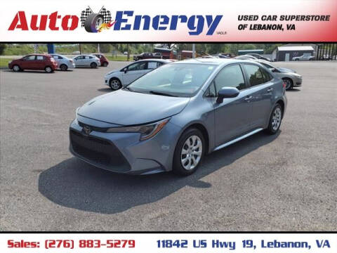 2020 Toyota Corolla for sale at Auto Energy in Lebanon VA