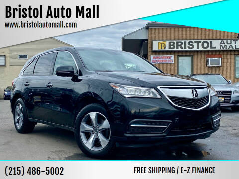 2014 Acura MDX for sale at Bristol Auto Mall in Levittown PA