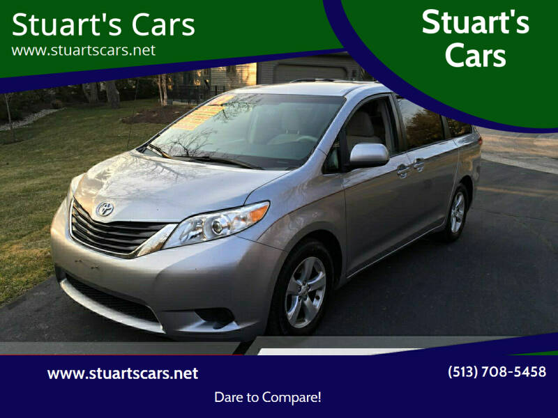 2012 Toyota Sienna for sale at Stuart's Cars in Cincinnati OH