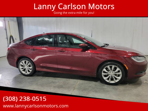 2015 Chrysler 200 for sale at Lanny Carlson Motors in Kearney NE