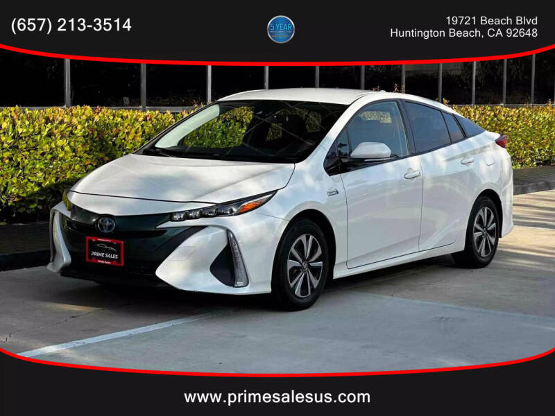 2018 Toyota Prius Prime for sale at Prime Sales in Huntington Beach CA