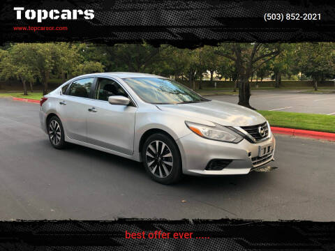 2018 Nissan Altima for sale at Topcars in Wilsonville OR