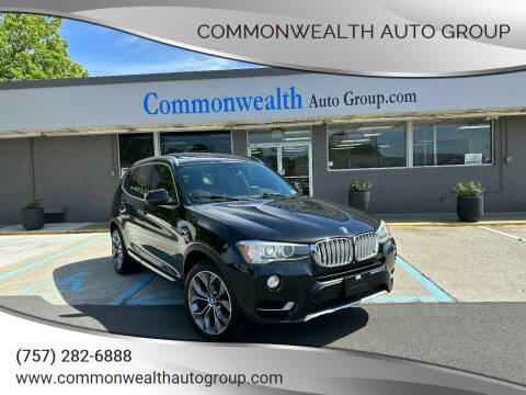 2016 BMW X3 for sale at Commonwealth Auto Group in Virginia Beach VA