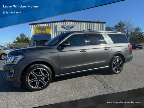 2020 Ford Expedition MAX for sale at Larry Whicker Motors in Kernersville NC