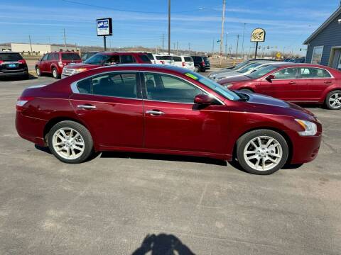 2010 Nissan Maxima for sale at Iowa Auto Sales, Inc in Sioux City IA