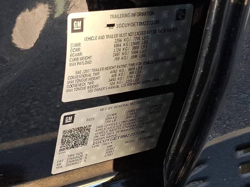 2021 Chevrolet Silverado 1500