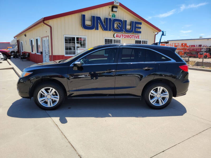 2015 Acura RDX for sale at UNIQUE AUTOMOTIVE "BE UNIQUE" in Garden City KS