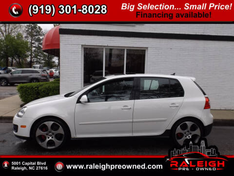 2009 Volkswagen GTI for sale at Raleigh Pre-Owned in Raleigh NC