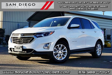 2021 Chevrolet Equinox for sale at San Diego Motor Cars LLC in Spring Valley CA