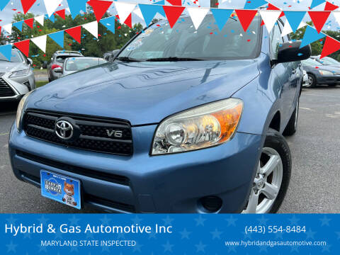 2006 Toyota RAV4 for sale at Hybrid & Gas Automotive Inc in Aberdeen MD