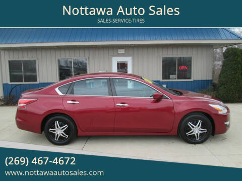 2015 Nissan Altima for sale at Nottawa Auto Sales in Nottawa MI