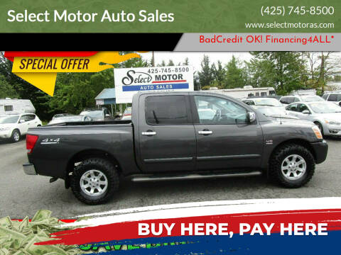 2004 Nissan Titan for sale at Select Motor Auto Sales in Lynnwood WA