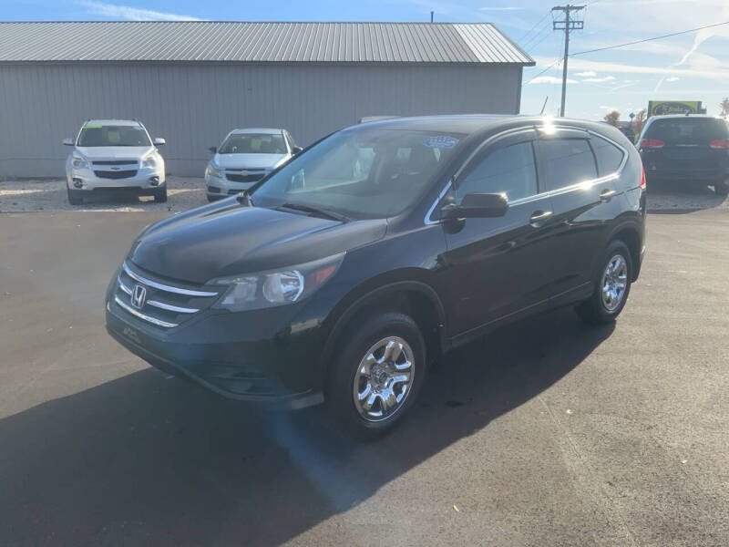 Used 2014 Honda CR-V LX with VIN 2HKRM4H38EH117059 for sale in Traverse City, MI