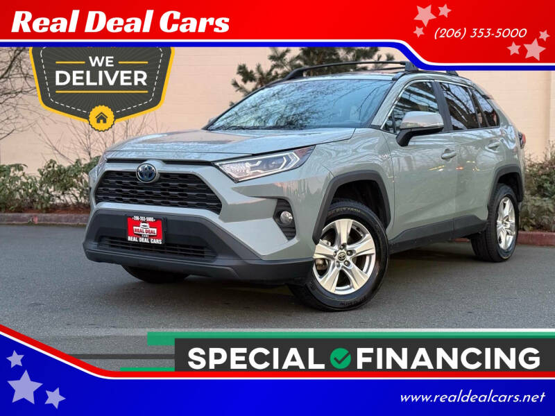 Used 2021 Toyota RAV4 XLE with VIN 2T3RWRFV5MW108189 for sale in Everett, WA