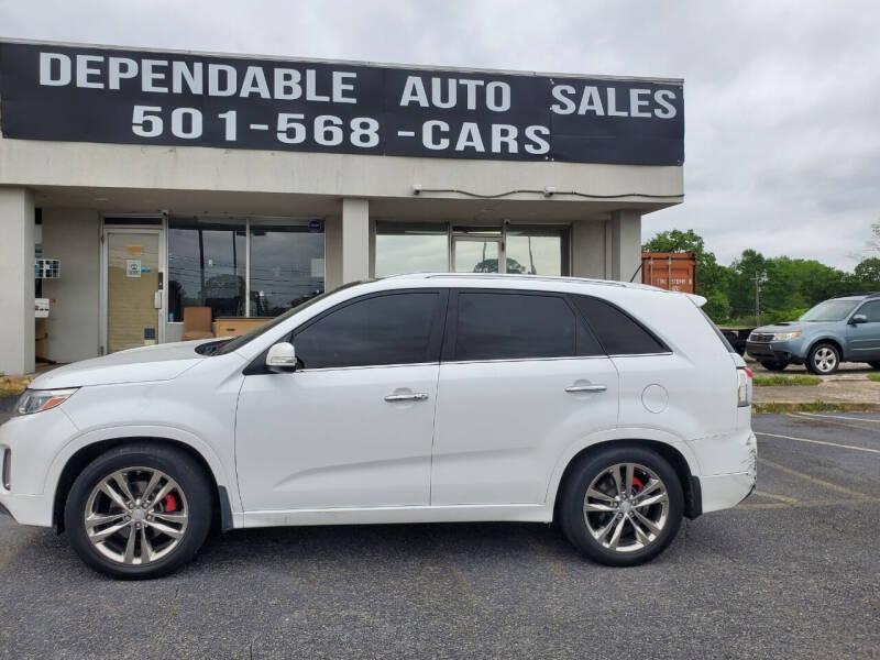 2014 Kia Sorento for sale at Dependable Auto Sales in Little Rock AR