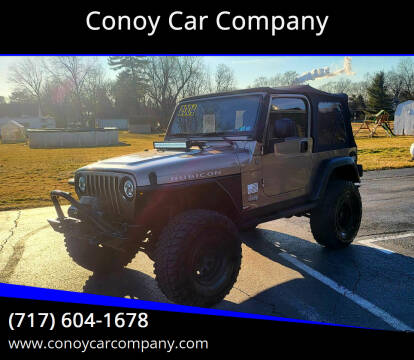 2004 Jeep Wrangler for sale at Conoy Car Company in Bainbridge PA