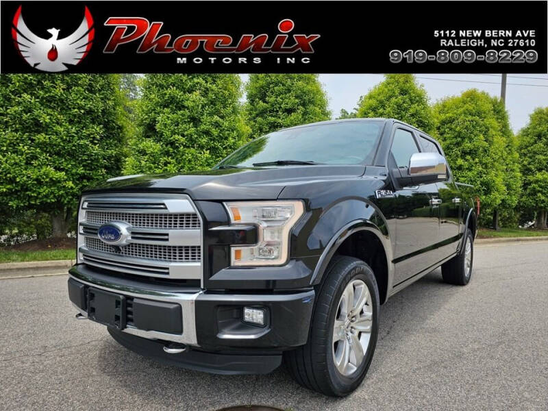 2016 Ford F-150 for sale at Phoenix Motors Inc in Raleigh NC