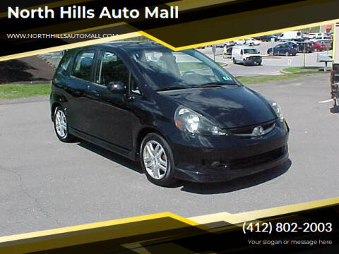 2007 Honda Fit for sale at North Hills Auto Mall in Pittsburgh PA